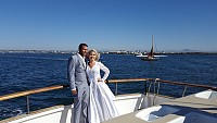 Amanda & Jesse's Yacht Wedding with San Diego Bay Cruises