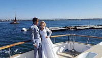 Amanda & Jesse's Yacht Wedding with San Diego Bay Cruises