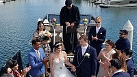 Emma & Paul's Yacht Wedding with San Diego Bay Cruises