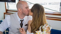 Kathryn & Jay's Yacht Wedding with San Diego Bay Cruises