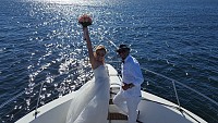 Olga & Julio's Yacht Wedding with San Diego Bay Cruises