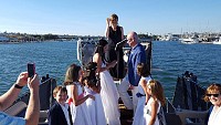 Kate & Rob's Yacht Wedding with San Diego Bay Cruises