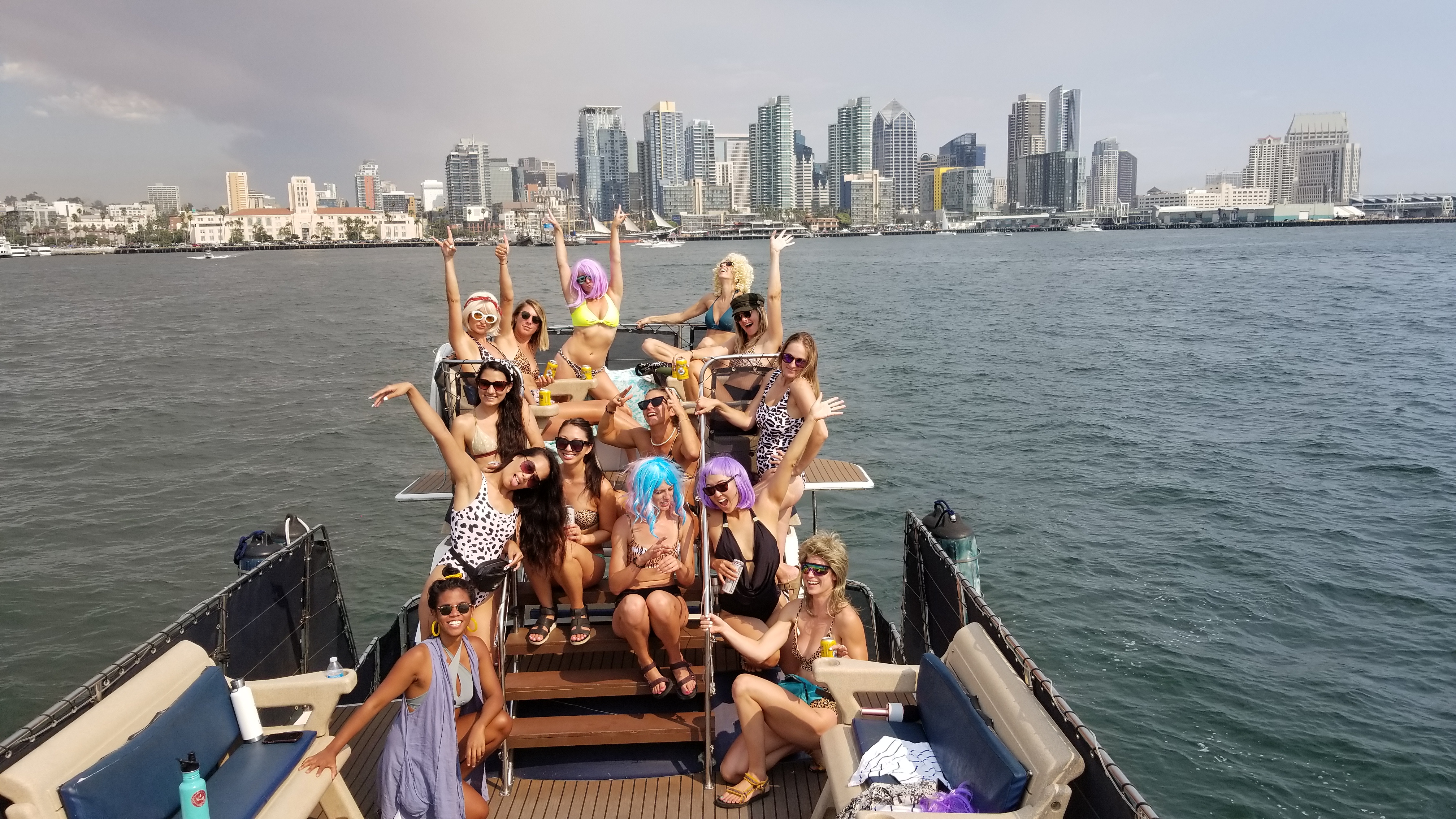 Aria's Yacht Bachelorette Party with San Diego Bay Cruises