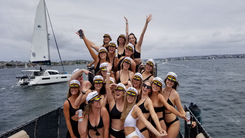 Madison's Yacht Bachelorette Party with San Diego Bay Cruises