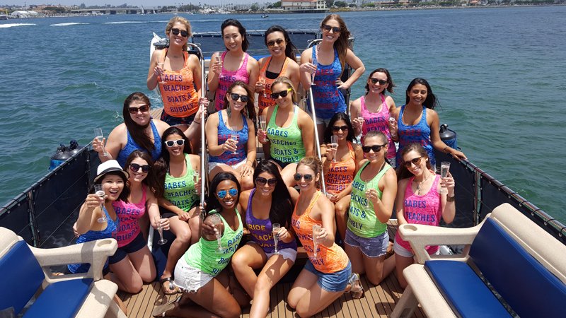 Jennifer's Yacht Bachelorette Party with San Diego Bay Cruises