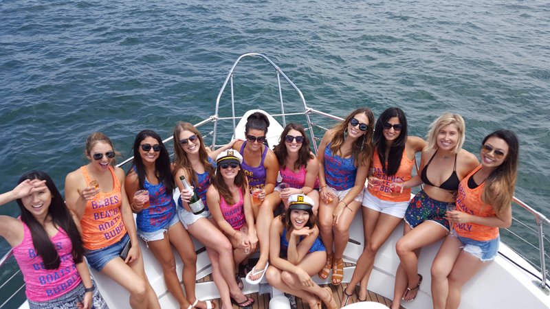 Jennifer's Yacht Bachelorette Party with San Diego Bay Cruises