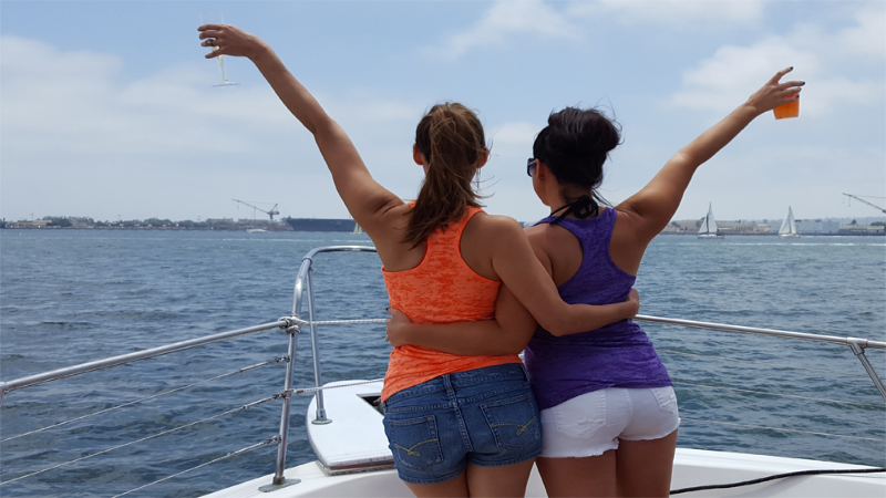 Jennifer's Yacht Bachelorette Party with San Diego Bay Cruises