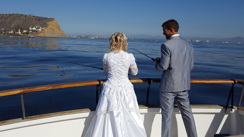 Amanda & Jesse's Yacht Wedding with San Diego Bay Cruises