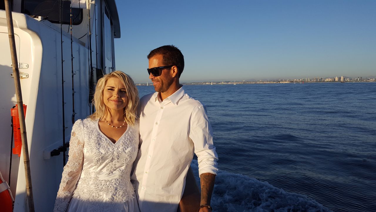 Amanda & Jesse's Yacht Wedding with San Diego Bay Cruises