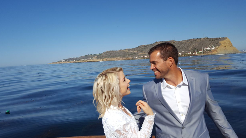 Amanda & Jesse's Yacht Wedding with San Diego Bay Cruises