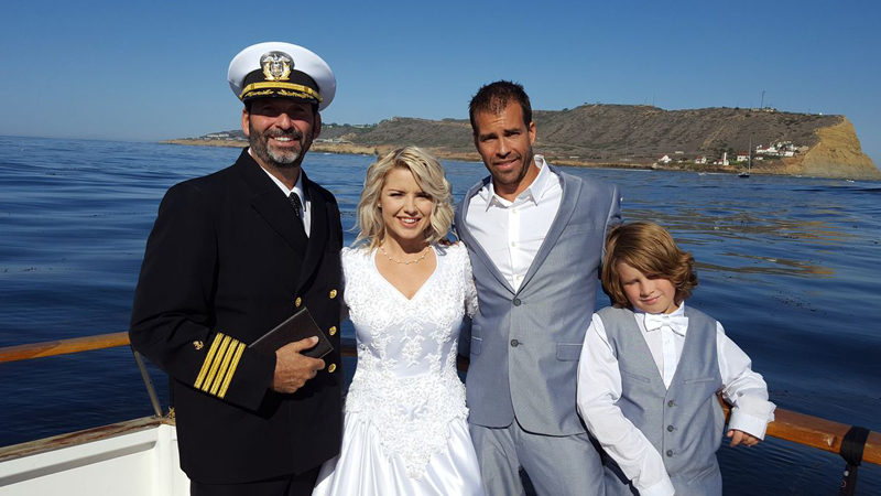 Amanda & Jesse's Yacht Wedding with San Diego Bay Cruises