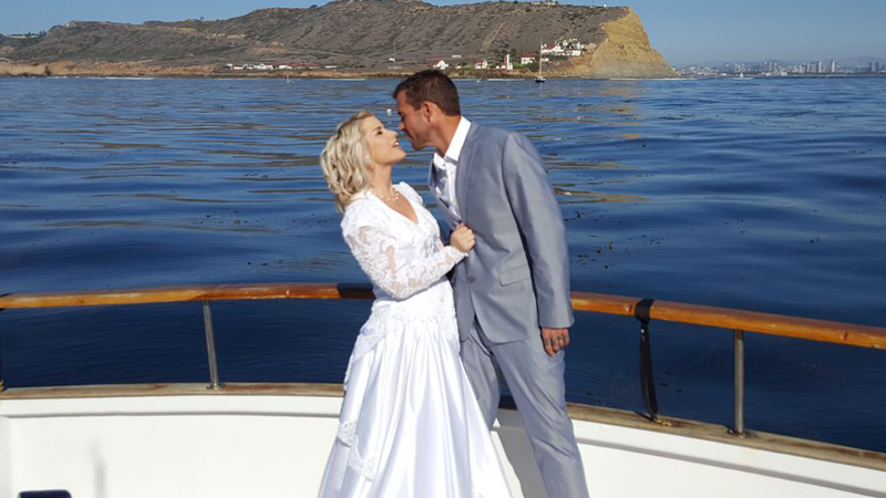 Amanda & Jesse's Yacht Wedding with San Diego Bay Cruises