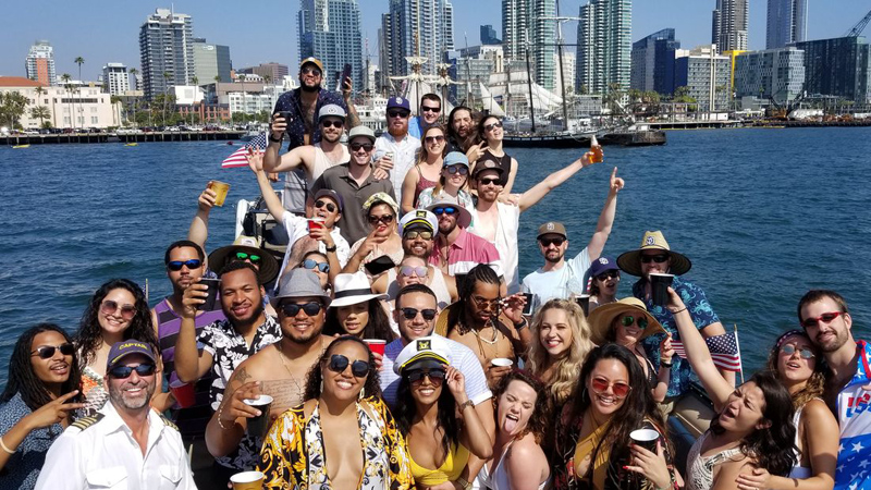 Brooke's Yacht Birthday Cruise with San Diego Bay Cruises