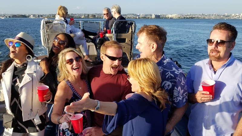 Barbara's Yacht Birthday Cruise with San Diego Bay Cruises