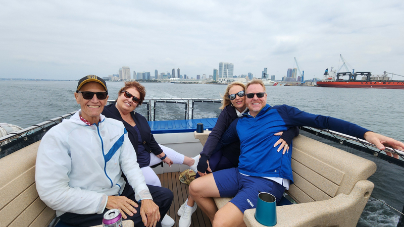 Herb's Yacht Birthday Cruise with San Diego Bay Cruises