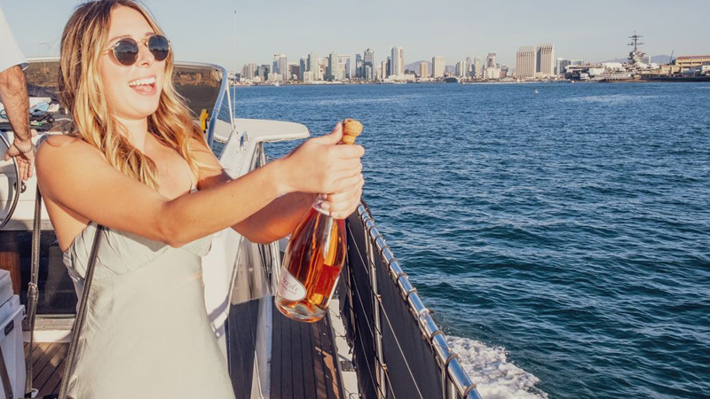 Jane's Yacht Birthday Cruise with San Diego Bay Cruises