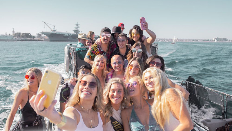 Jill's Yacht Birthday Cruise with San Diego Bay Cruises