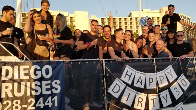 Jordan's Yacht Birthday Cruise with San Diego Bay Cruises