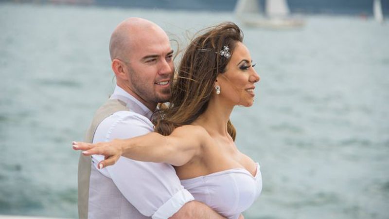 Kathryn & Jay's Yacht Wedding with San Diego Bay Cruises