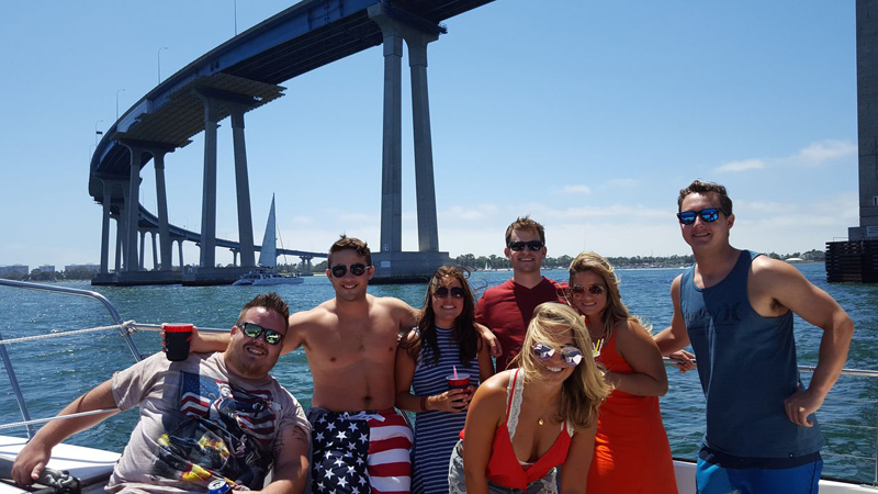 Mitch's Yacht Birthday Cruise with San Diego Bay Cruises