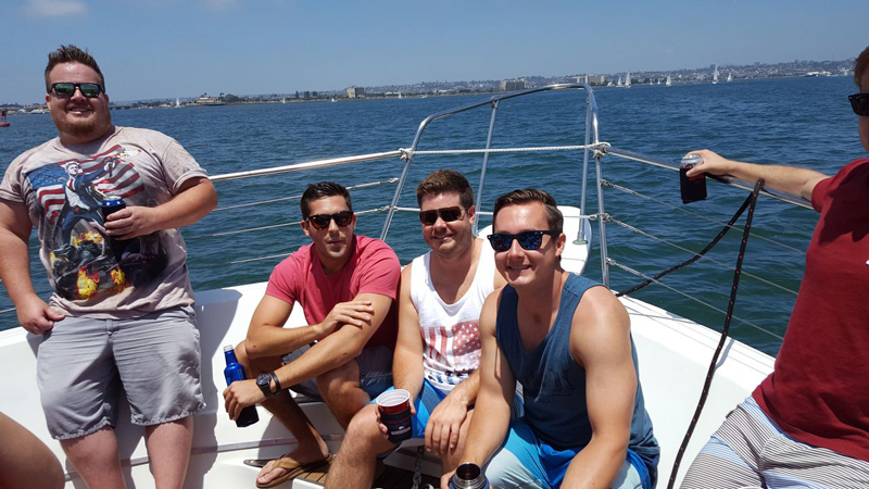 Mitch's Yacht Birthday Cruise with San Diego Bay Cruises