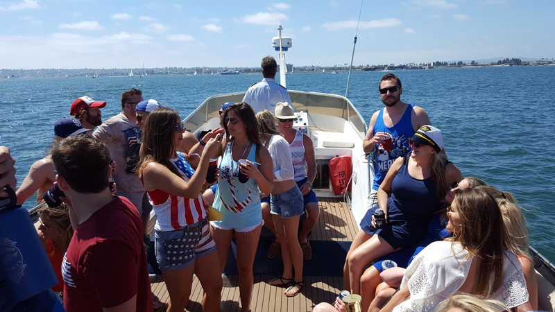 Mitch's Yacht Birthday Cruise with San Diego Bay Cruises