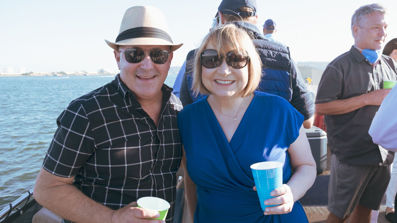 Nancy's Yacht Birthday Cruise with San Diego Bay Cruises