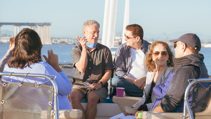 Nancy's Yacht Birthday Cruise with San Diego Bay Cruises