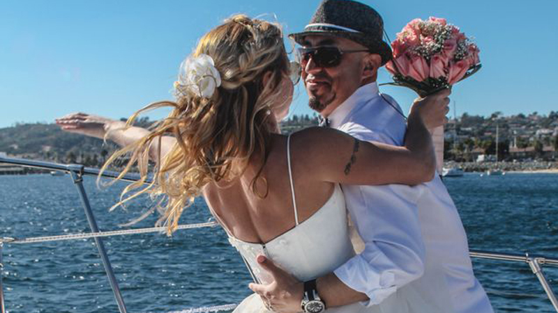 Olga & Julio's Yacht Wedding with San Diego Bay Cruises