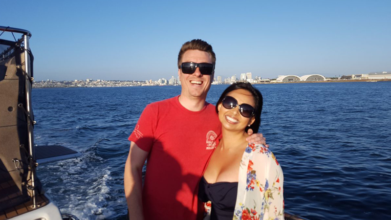 Sarah's Yacht Birthday Cruise with San Diego Bay Cruises