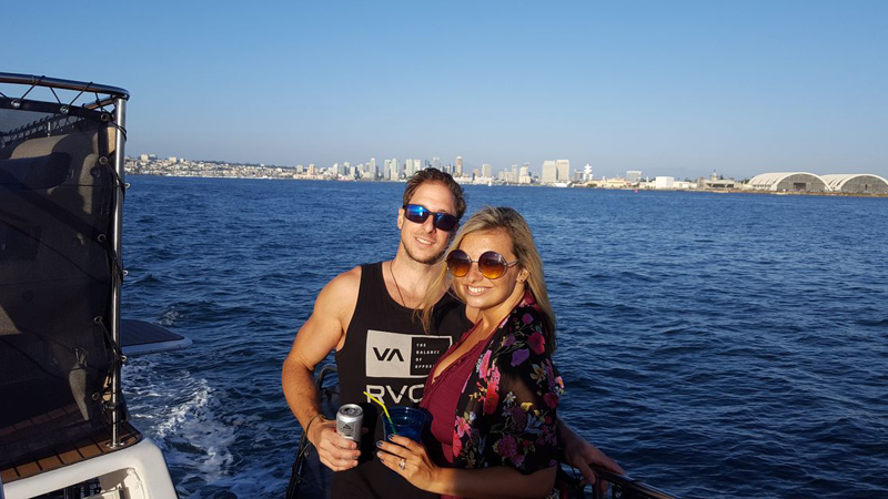 Sarah's Yacht Birthday Cruise with San Diego Bay Cruises