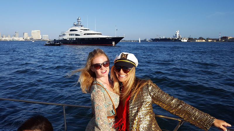 Sarah's Yacht Birthday Cruise with San Diego Bay Cruises