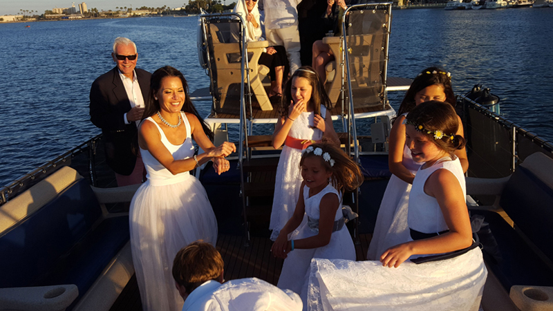 Kate & Rob's Yacht Wedding with San Diego Bay Cruises