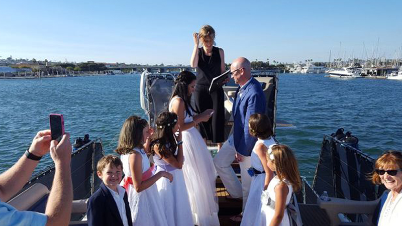 Kate & Rob's Yacht Wedding with San Diego Bay Cruises