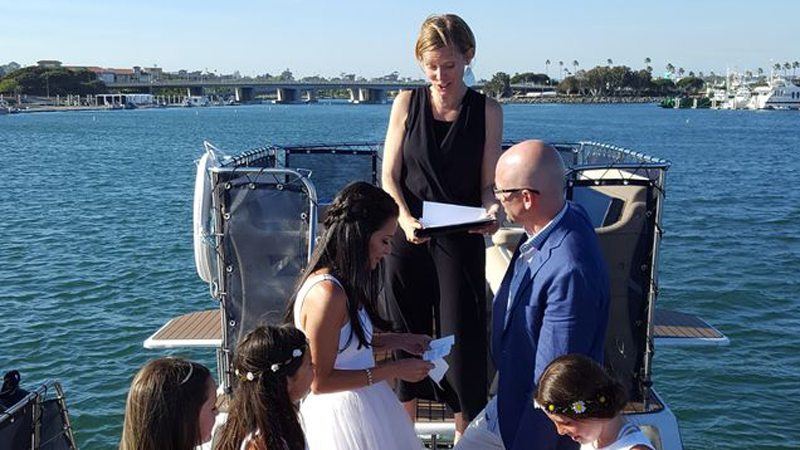 Kate & Rob's Yacht Wedding with San Diego Bay Cruises